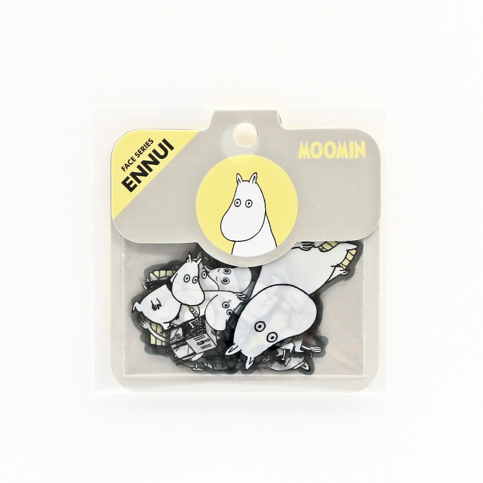 World Craft – Moomin Face Flake Seal / Ennui