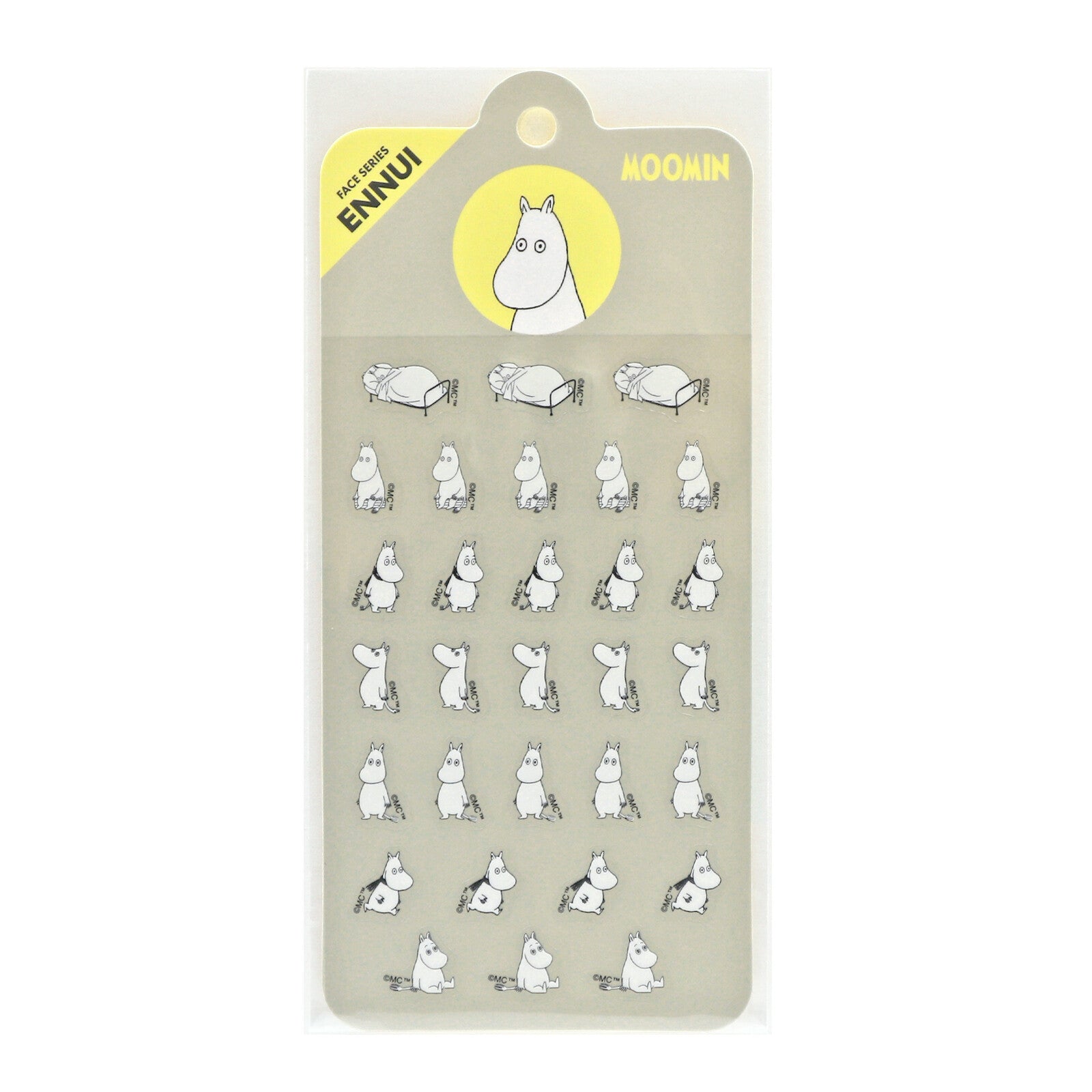 Planner Stickers Moomin Face Series - Ennui
