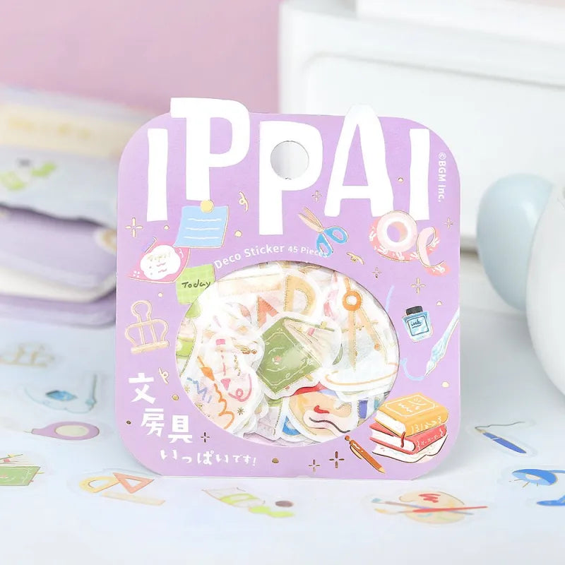 IPPAI Flake Seal Stickers Lots of Stationery!