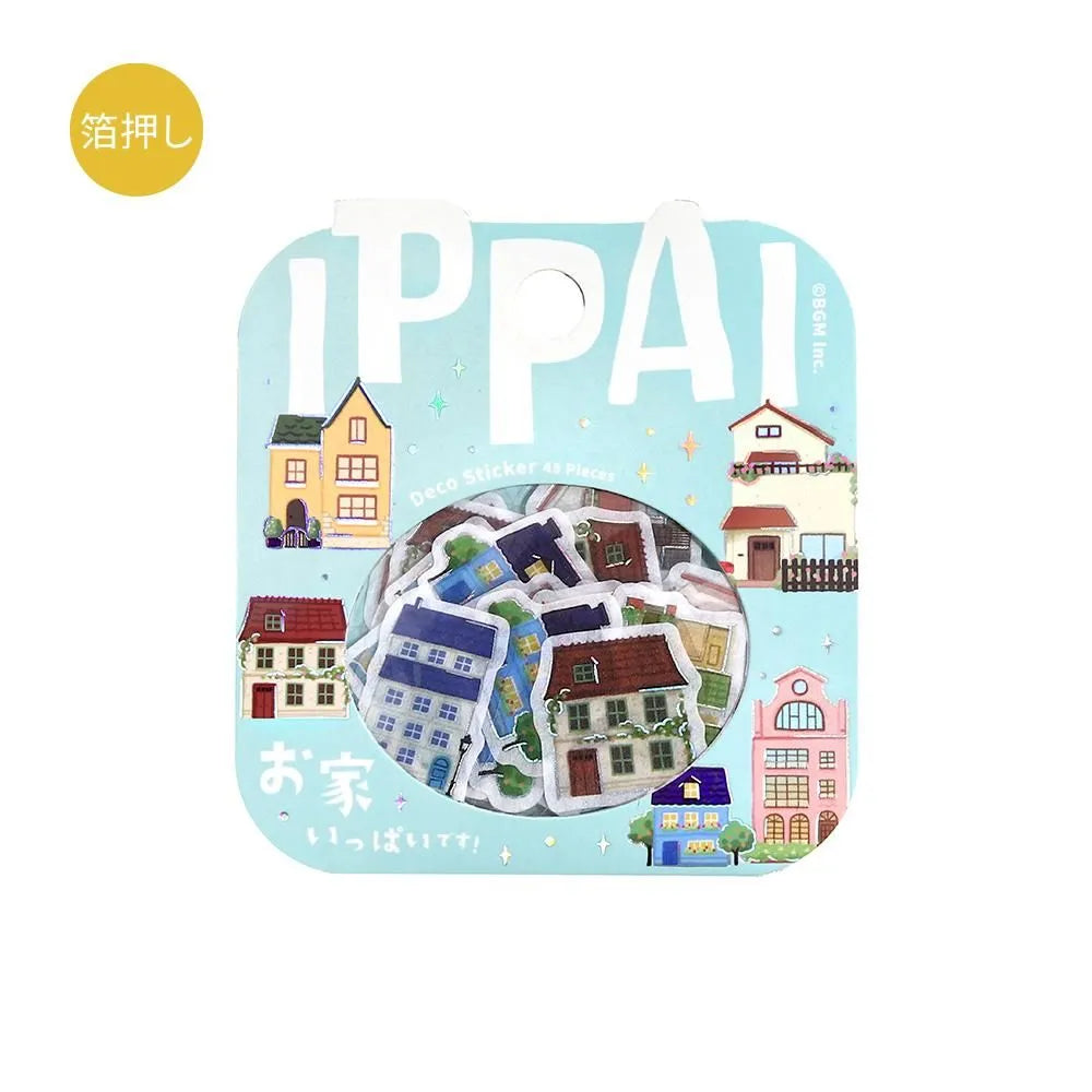 IPPAI Flake Seal Stickers Lots of Houses!
