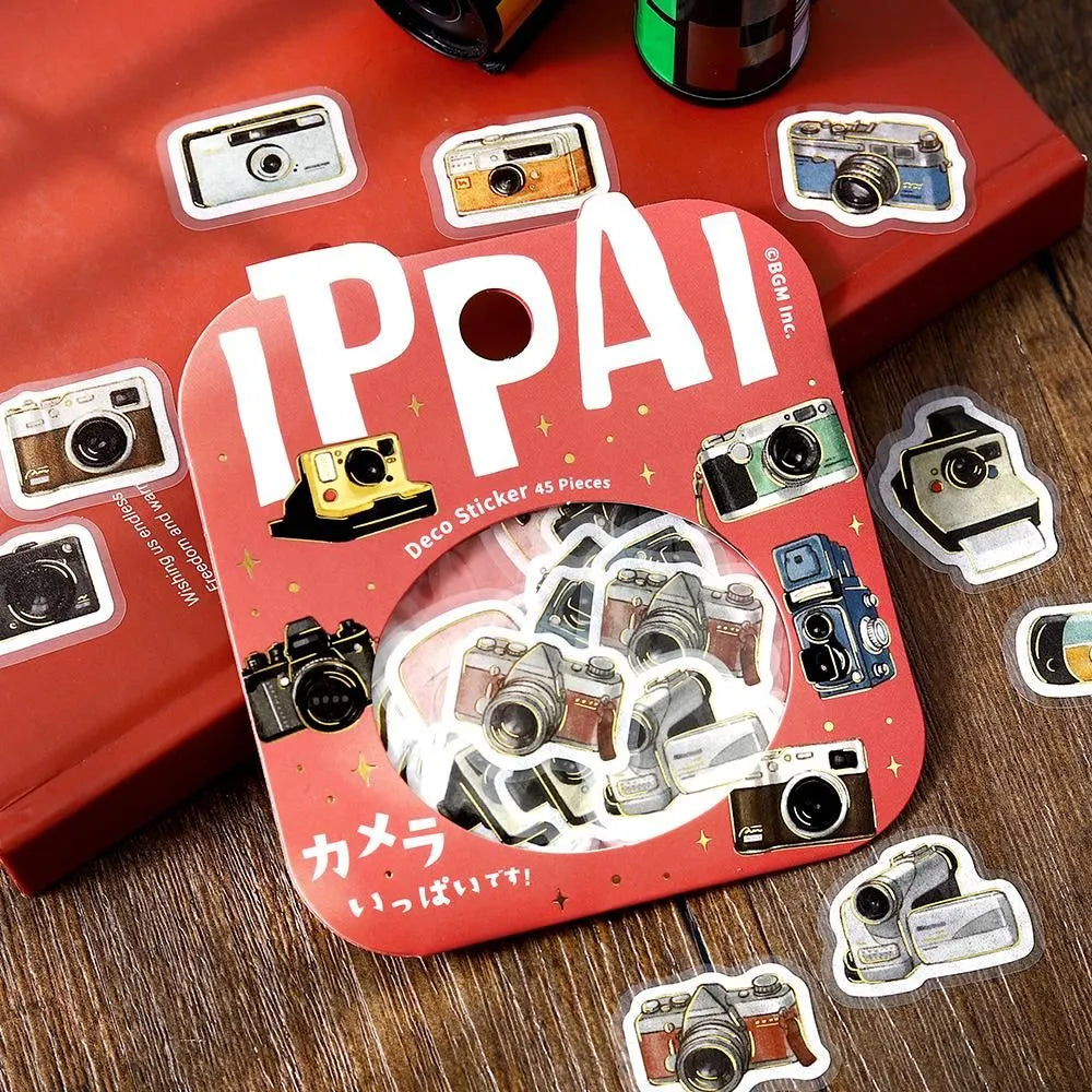 IPPAI Flake Seal Stickers Lots of Cameras!