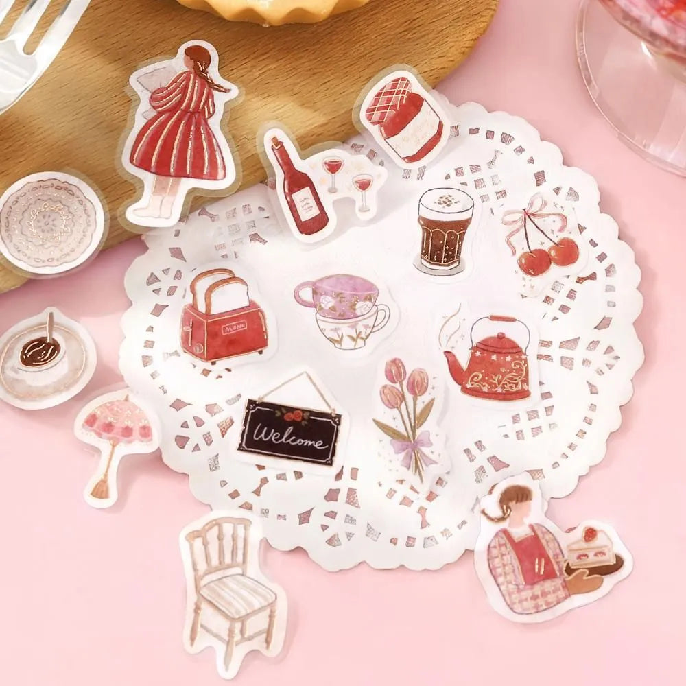 Flake Seal Stickers Maiden’s Moment Me Time
