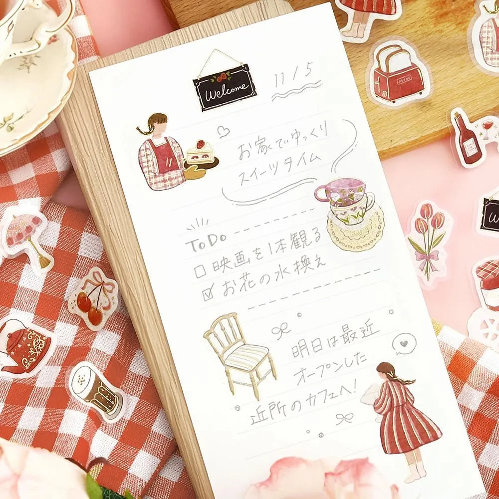 Flake Seal Stickers Maiden’s Moment Me Time
