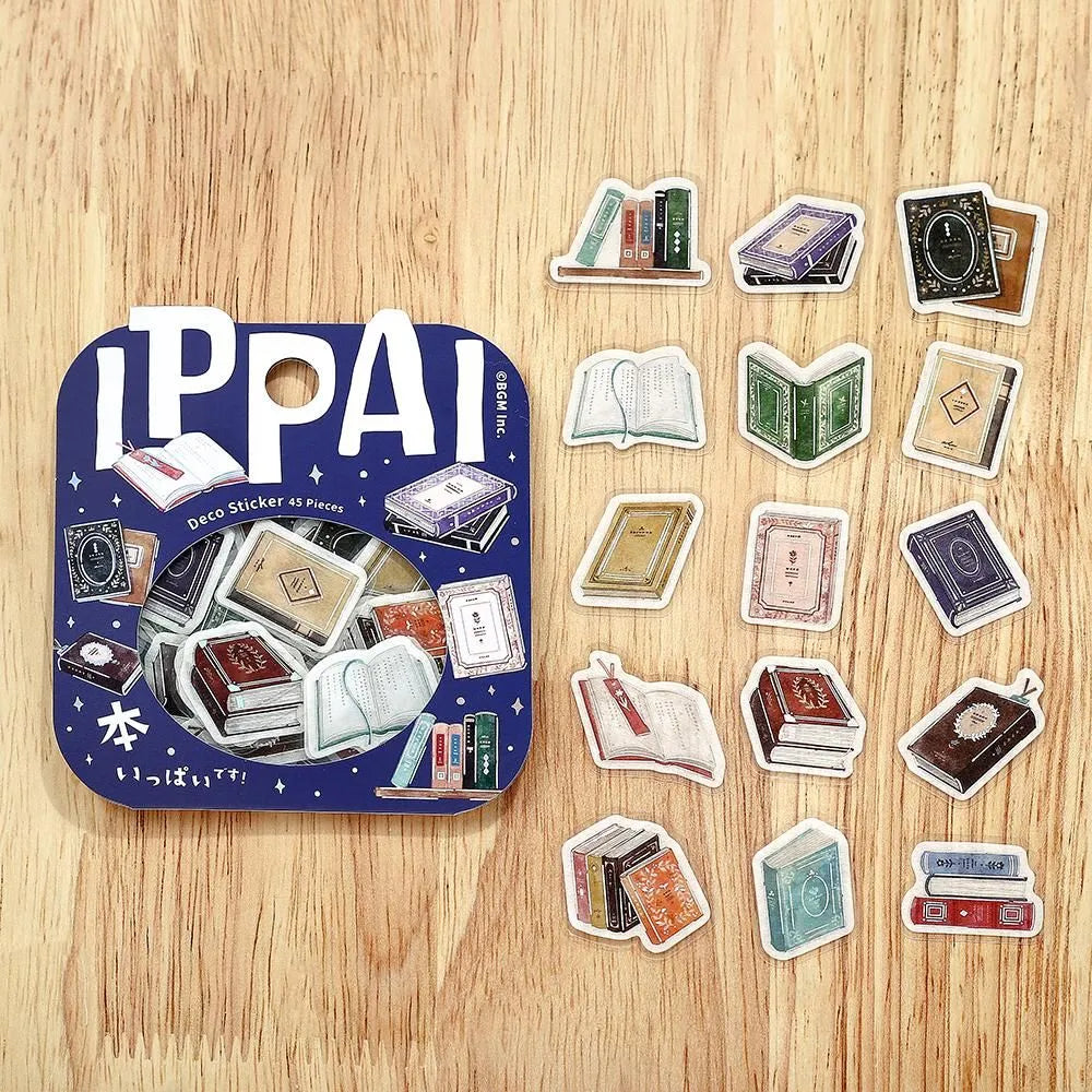 IPPAI Flake Seal Stickers Lots of Books!