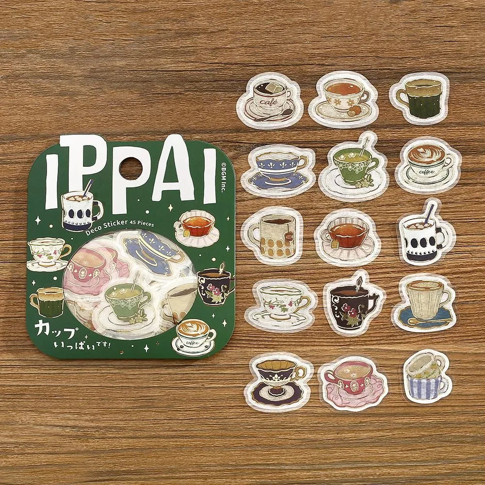 IPPAI Flake Seal Stickers Lots of Cups!