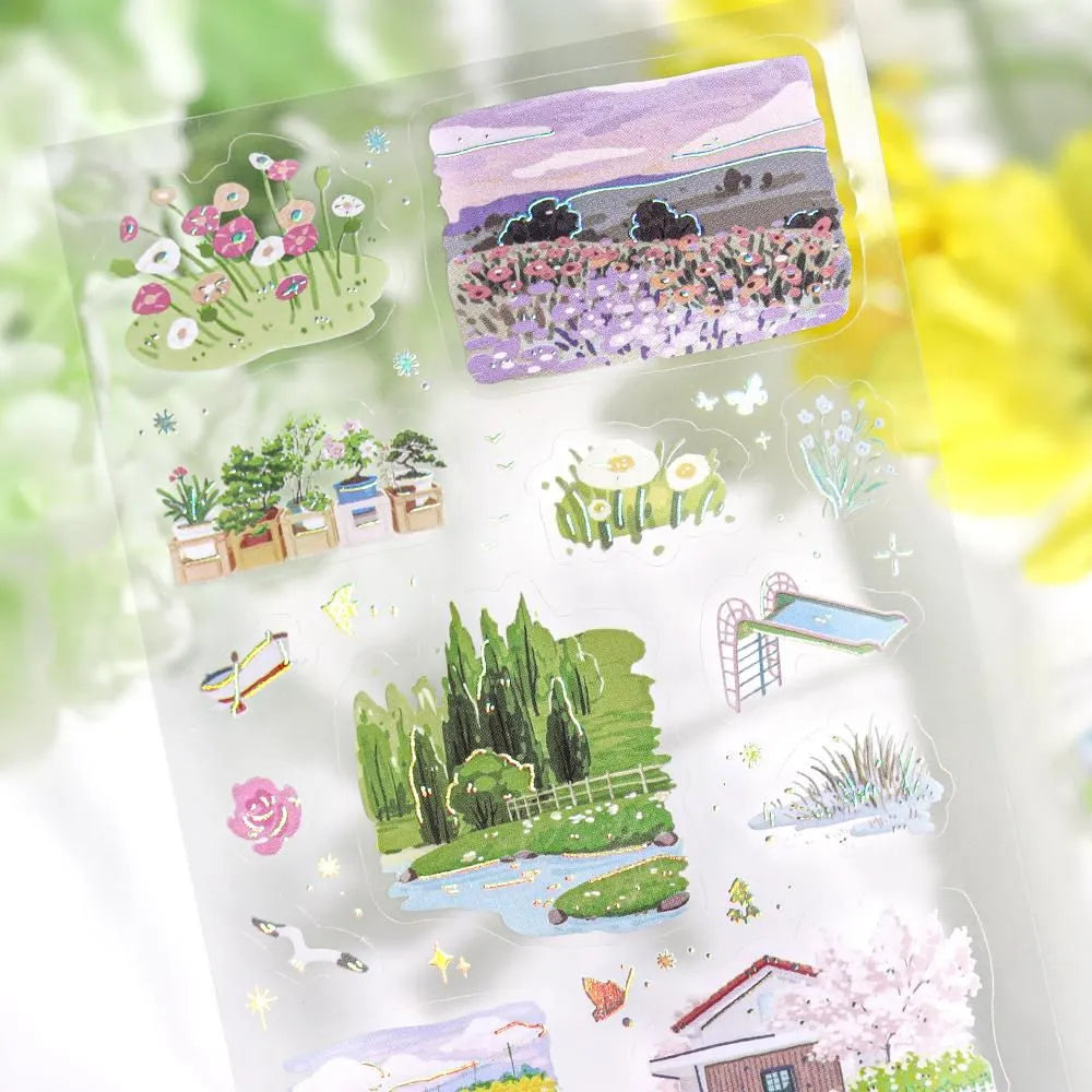 IRIDE Seal Stickers While Traveling 3 sheets