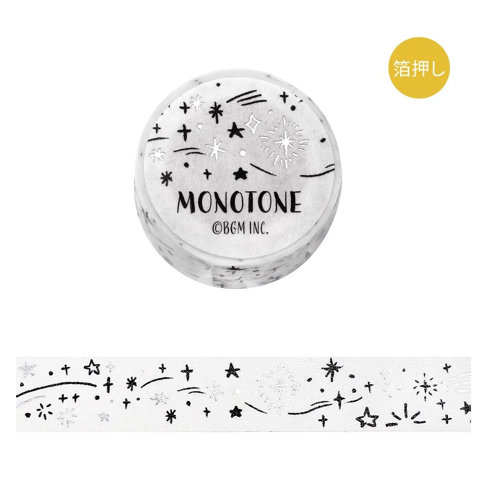 Washitape Monotone Starry sky