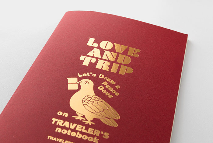TRAVELER'S notebook Regular Size Refill LOVE AND TRIP