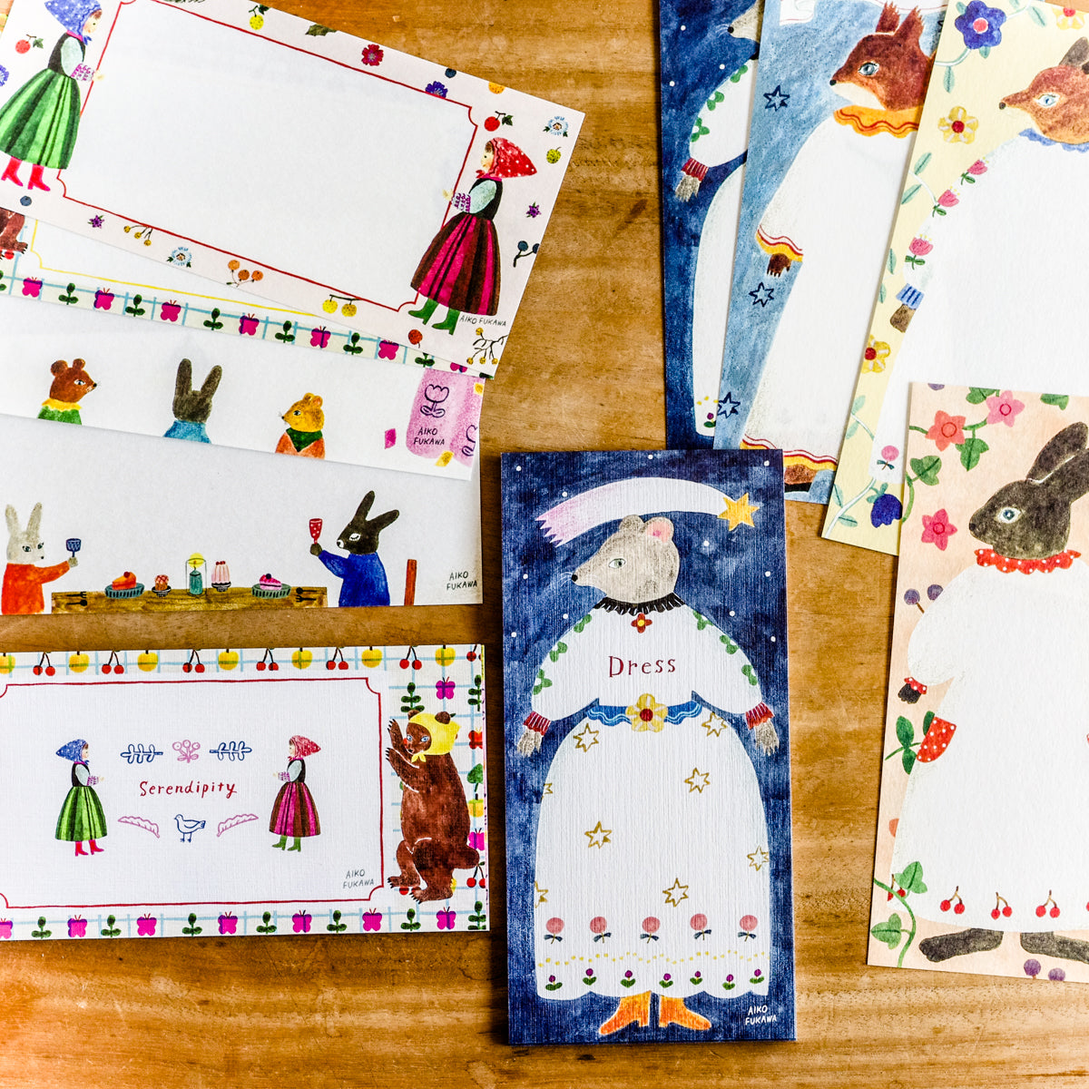 Aiko Fukawa Ippitsusen Letterpad Dress