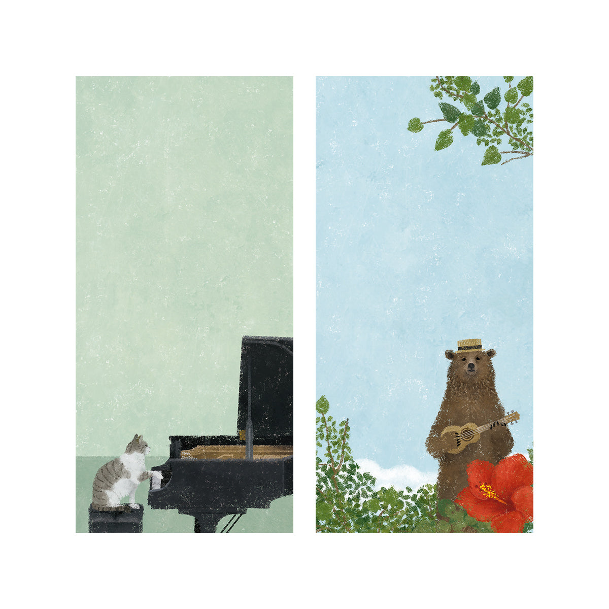 Akira Kusaka Ippitsusen Letterpad Singing