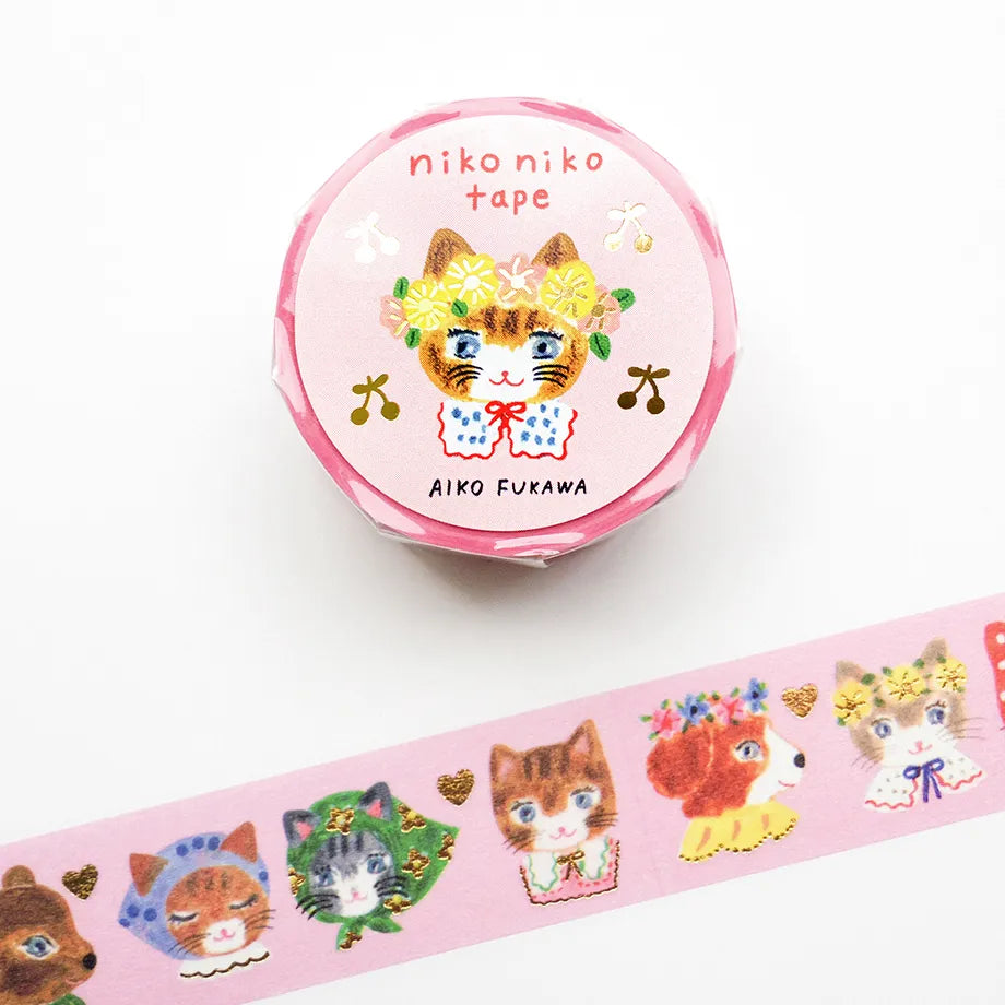 Aiko Fukawa Foil Washitape Niko Niko