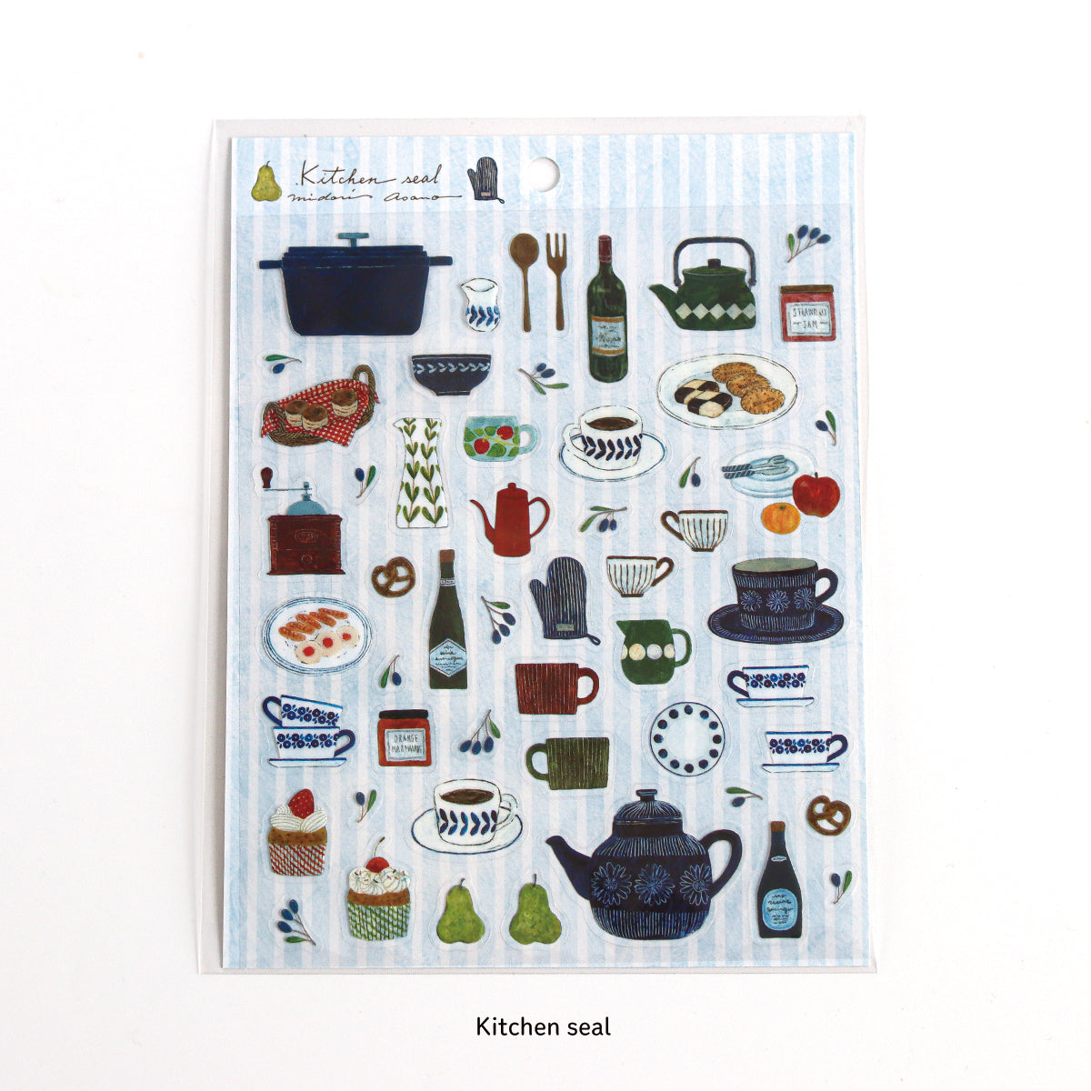 Midori Asano Stickers Kitchen Seal