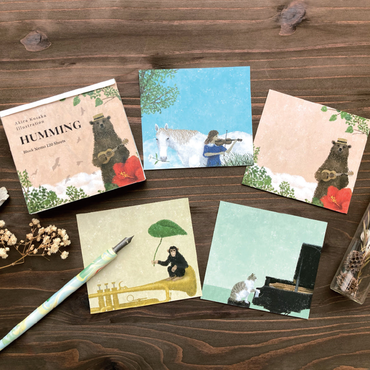 Akira Kusaka Memo Block Humming