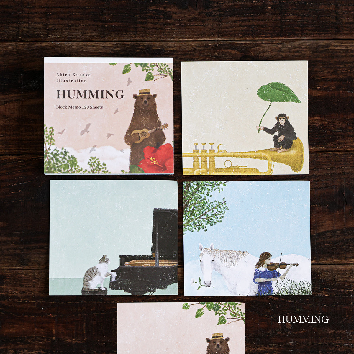 Akira Kusaka Memo Block Humming