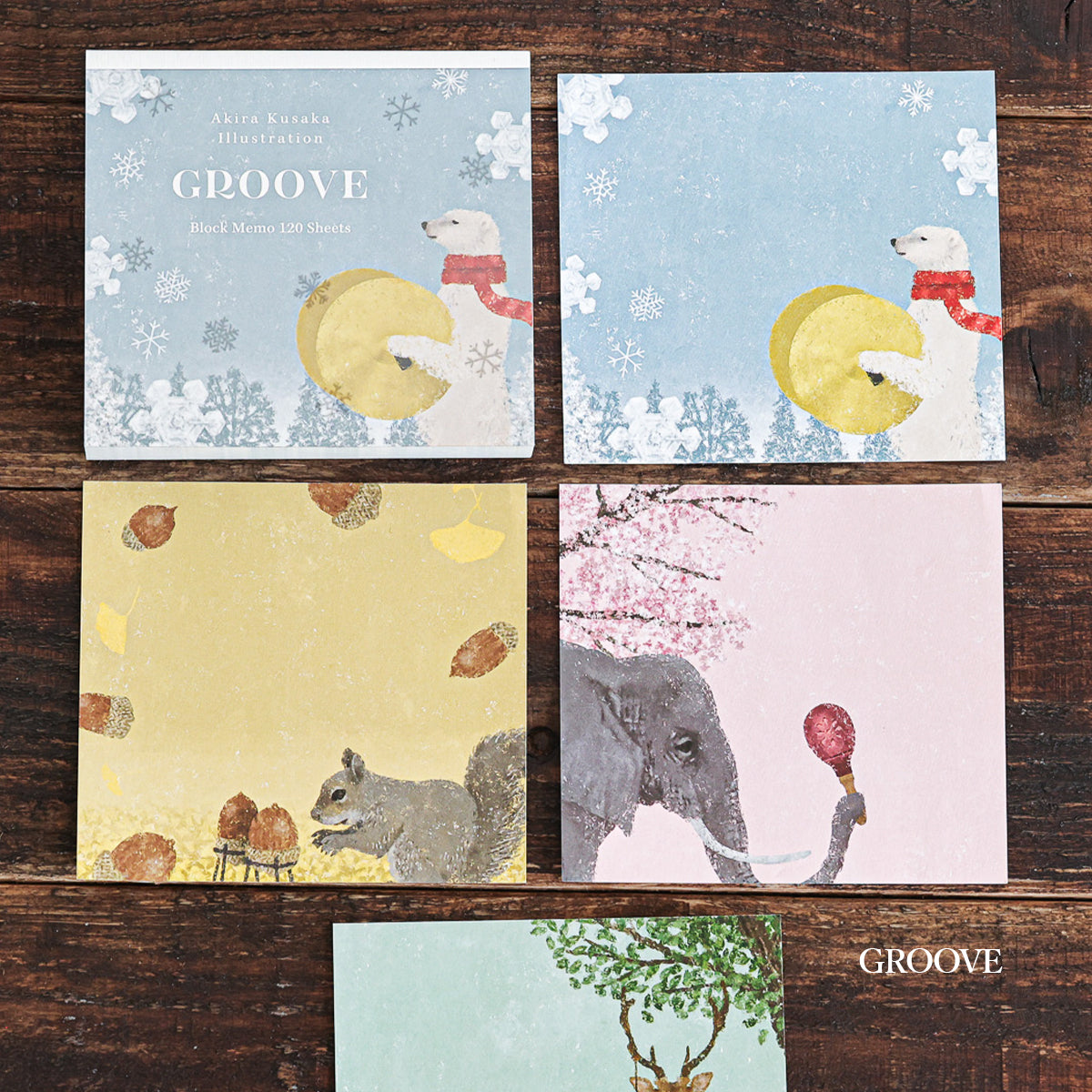Akira Kusaka Memo Block Groove