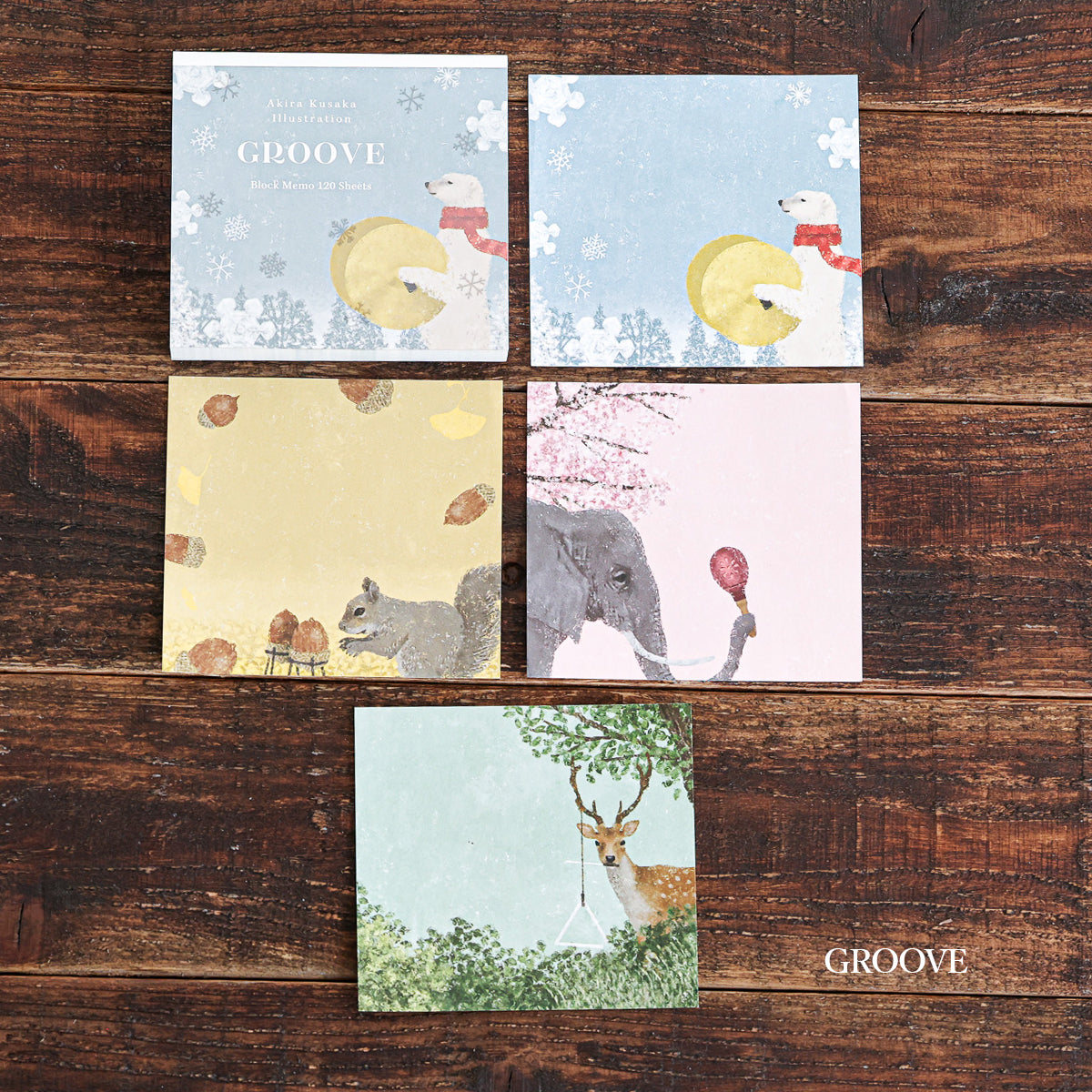 Akira Kusaka Memo Block Groove