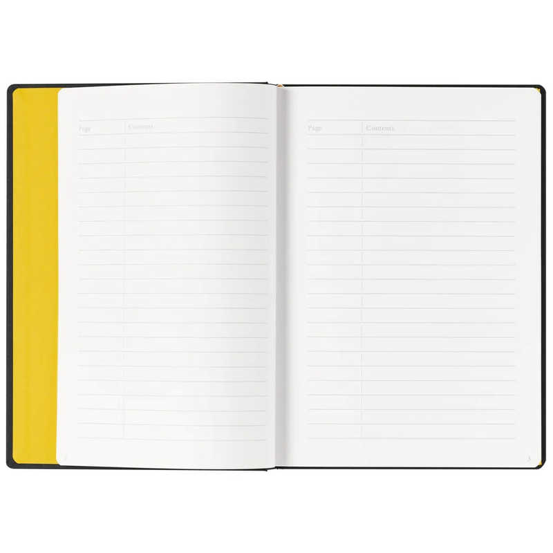 Mnemosyne A5 Notebook 888 5mm Dot Grid Black