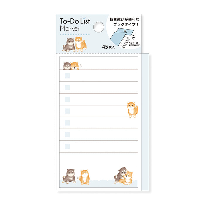 Mind Wave Sticky Notes Shiba To-Do List Marker Ditch boring sticky notes for these playful Stand Stick Markers! These cute animal sticky notes make organizing fun and easy, adding a touch of quirkiness to your desk.