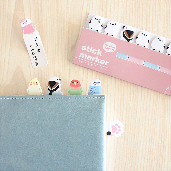 Mind Wave Sticky Notes Panda Stick Marker  Ditch boring sticky notes for these cute Mind Wave Stick Markers. These sticky notes make organizing fun and easy, adding a touch of quirkiness to your projects.