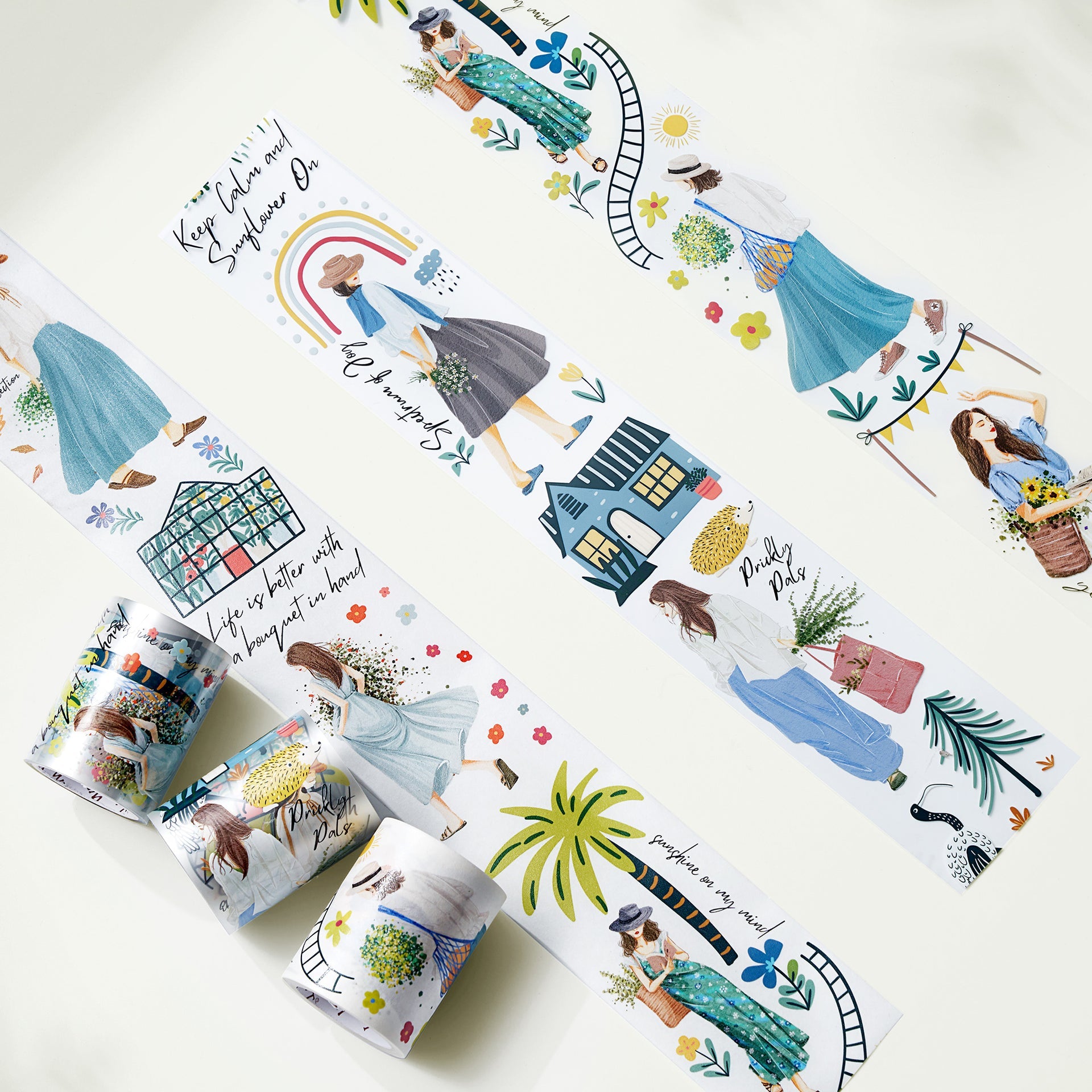 The Washi Tape Shop Prague's Colorful Journey Wide PET -tape 55mm