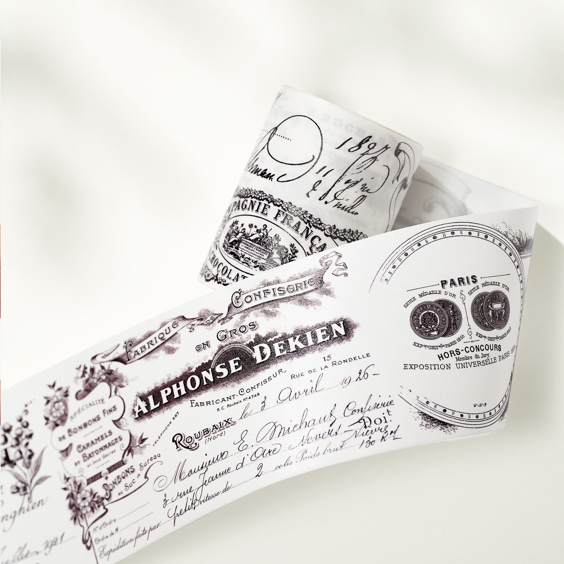 The Washi Tape Shop Parisian Écriture Wide Washitape 60mm