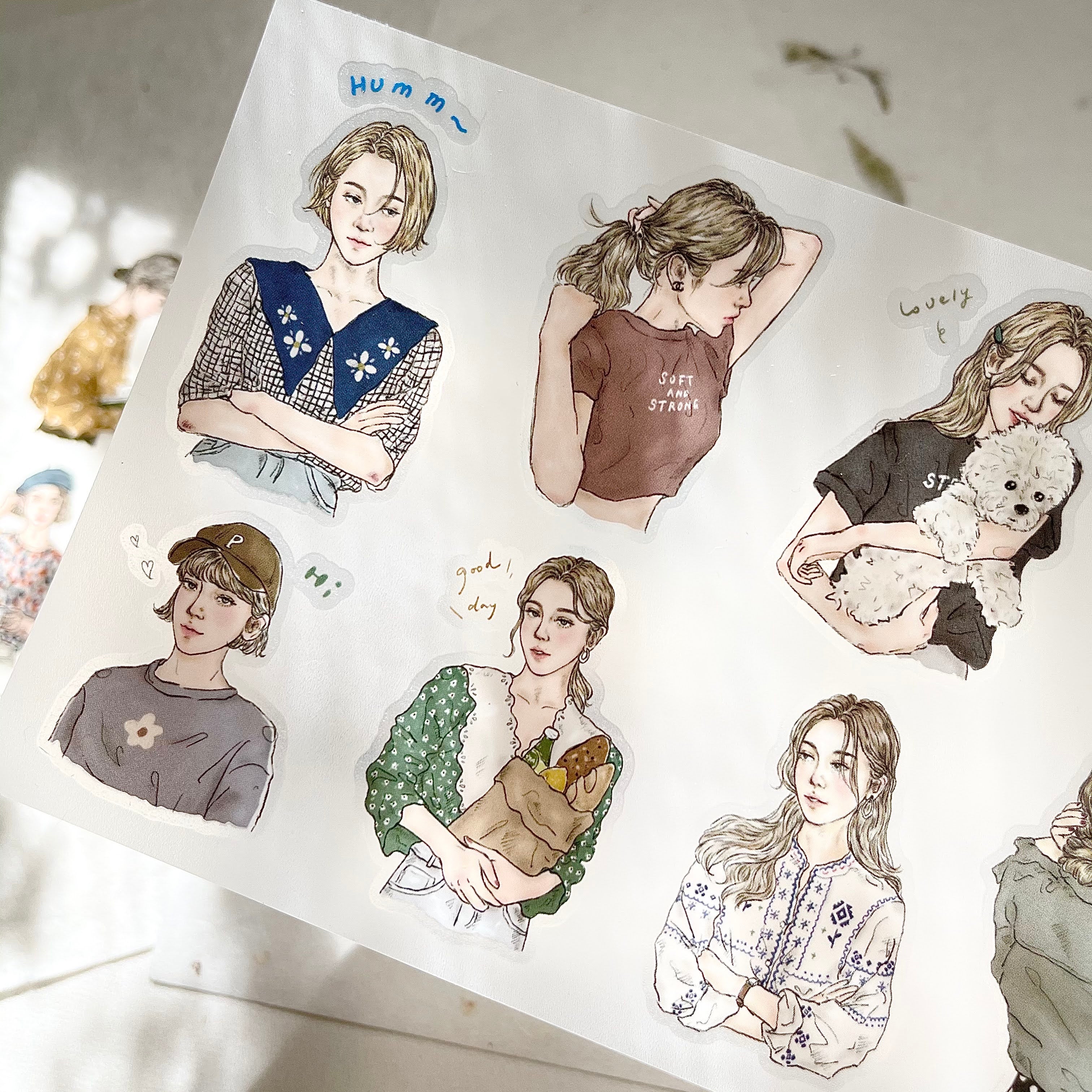 no.16 Transfer Stickers - 2 sheets
