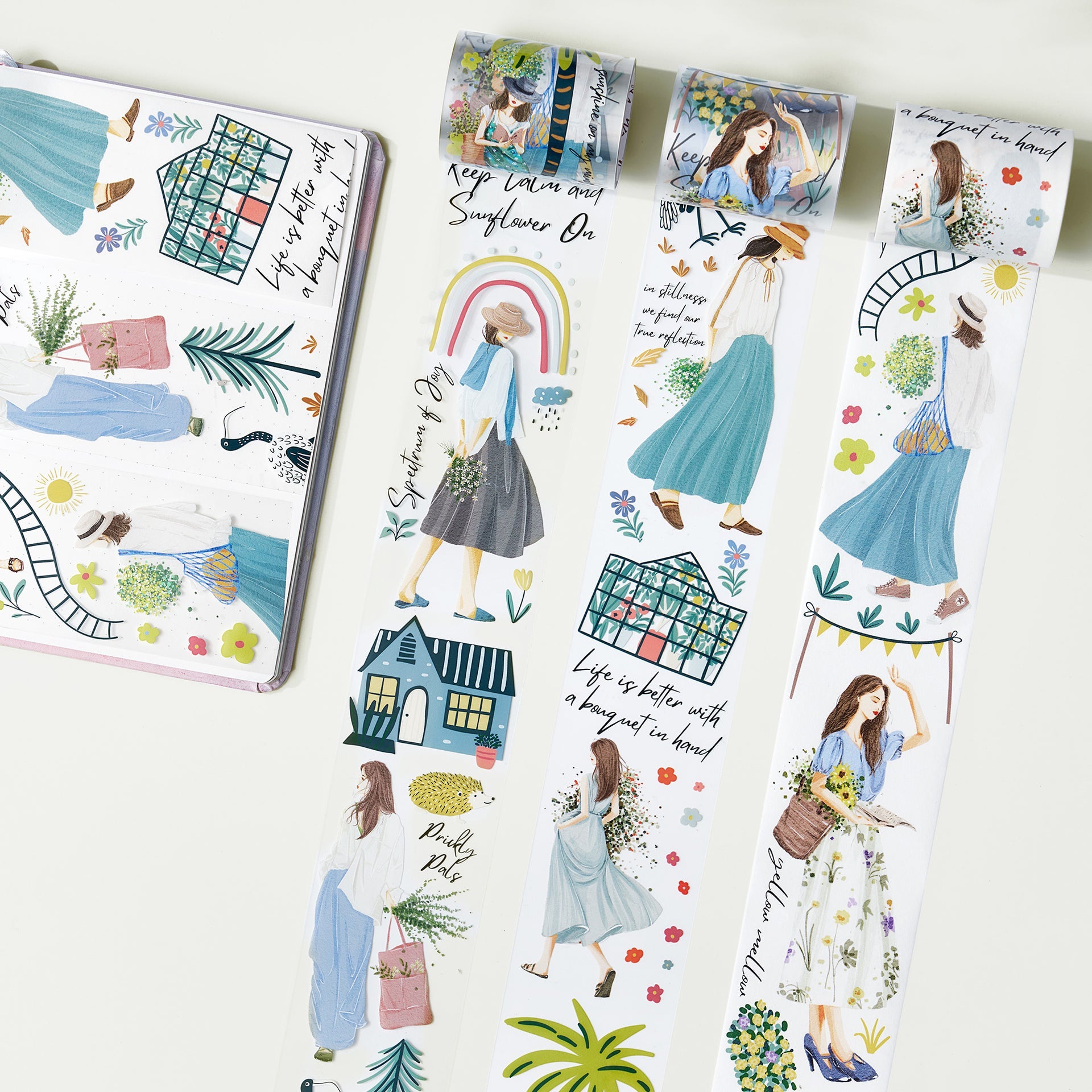 The Washi Tape Shop Prague's Colorful Journey Wide PET -tape 55mm