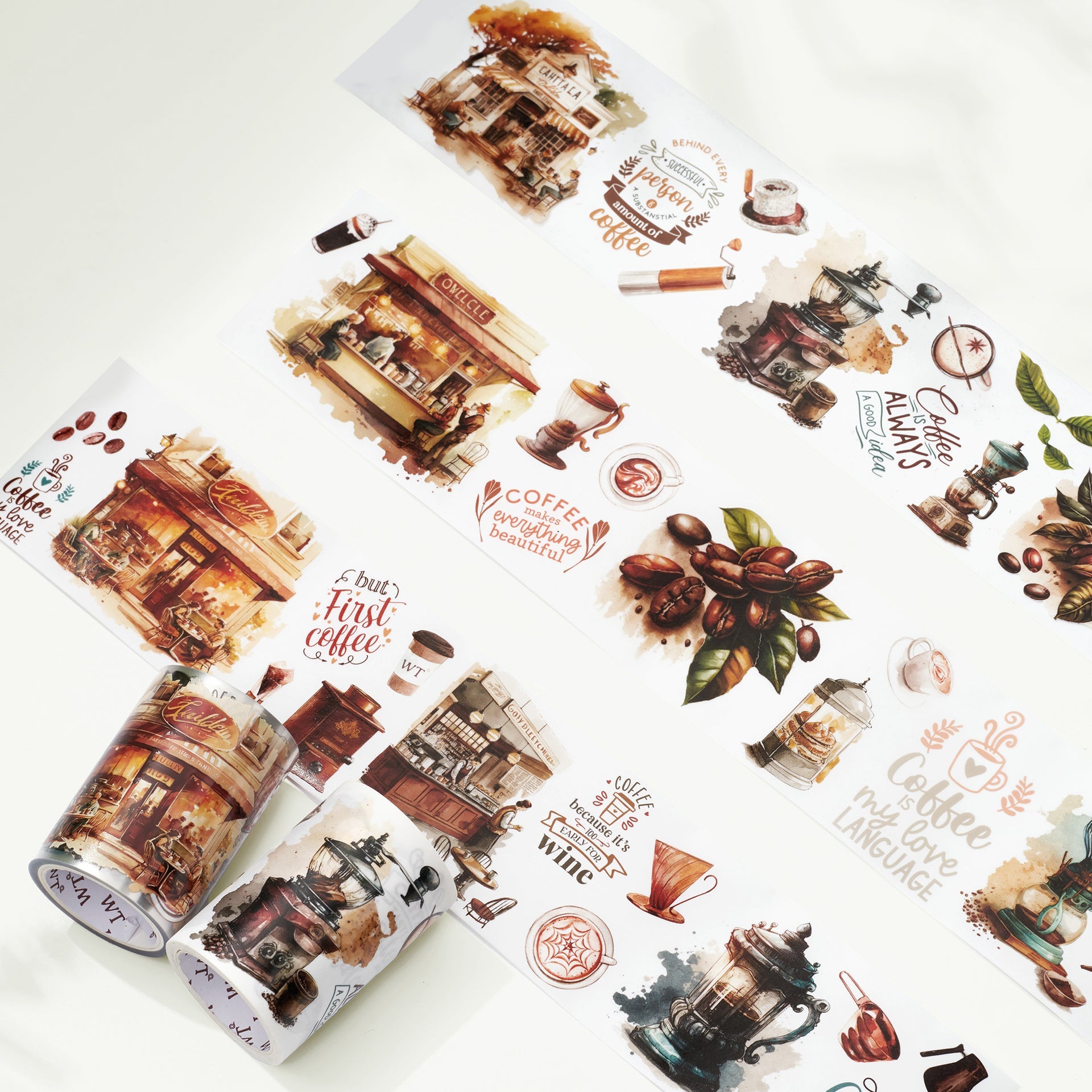 Caffeine Canvas Wide Washitape 60mm