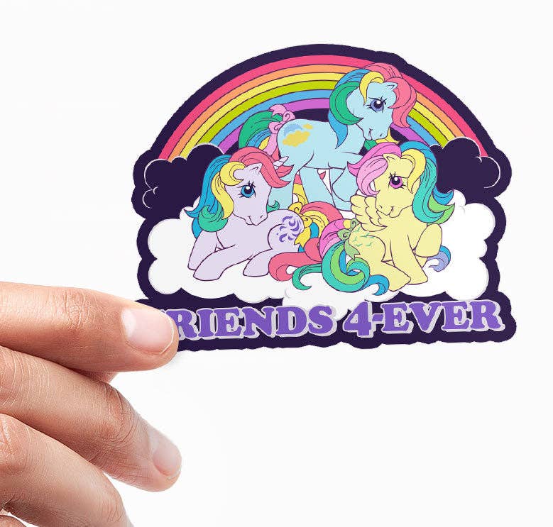 My Little Pony Vinyl Sticker Friends 4Ever