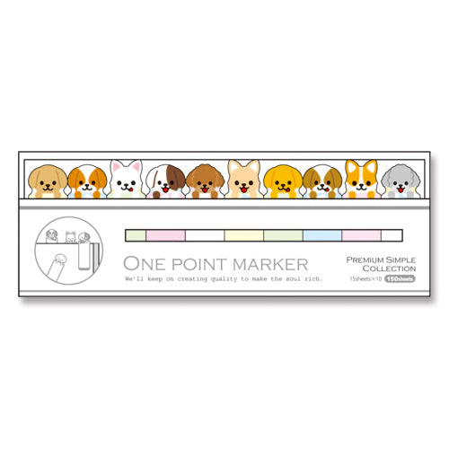Mind Wave Sticky Notes ONE POINT MARKER Dog Ditch boring sticky notes for these cute Mind Wave Stick Markers. These sticky notes make organizing fun and easy, adding a touch of quirkiness to your projects.