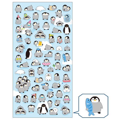 Mind Wave Stickers Puchi Puchi Penguin