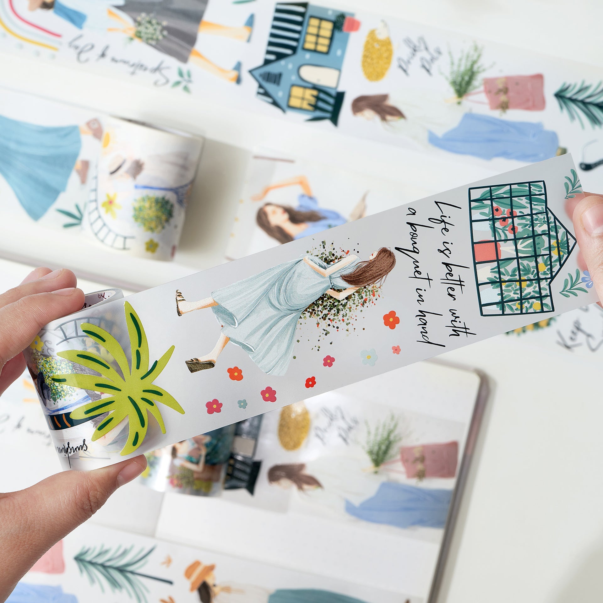 The Washi Tape Shop Prague's Colorful Journey Wide PET -tape 55mm