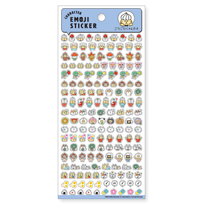 Mind Wave Character Feelings Sticker Nyansuke Cat Blue