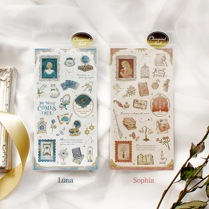 Mind Wave Jupine Stickers Sophia  These Japanese stickers are perfect for planners, notebooks, and other papercraft projects.