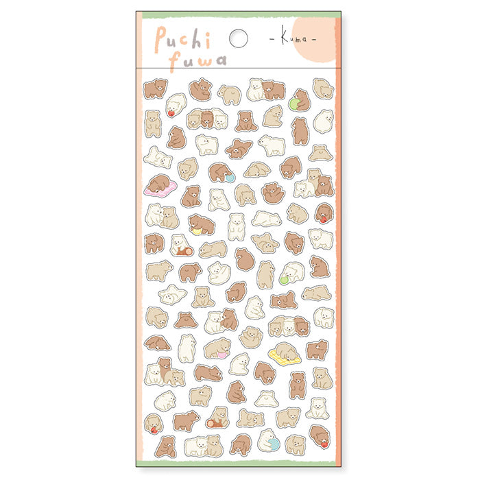 Mind Wave Puchi Fuwa Stickers Kuma