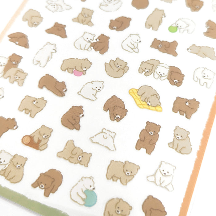 Mind Wave Puchi Fuwa Stickers Kuma