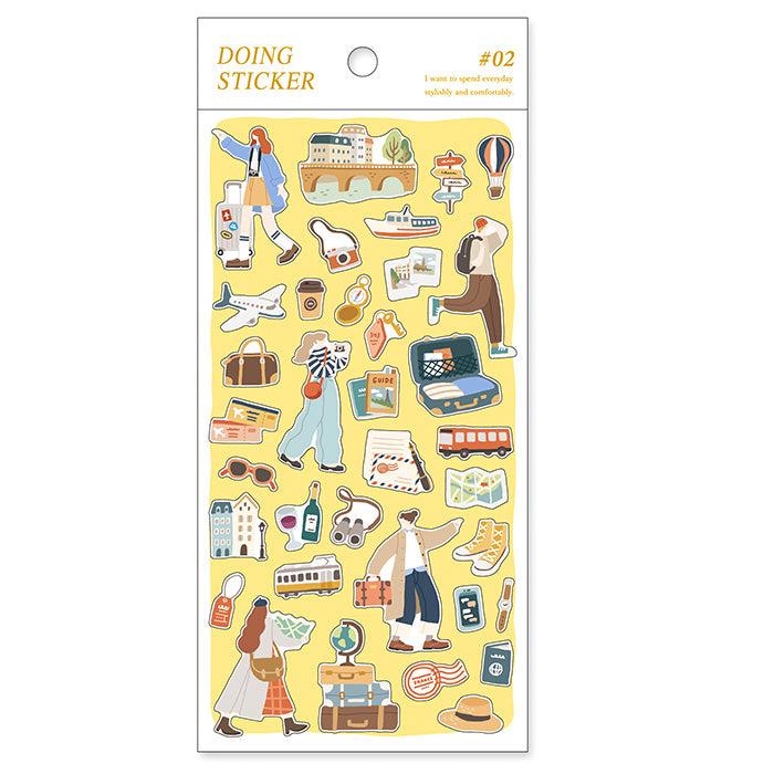 Mind Wave DOING Sticker #02 Travel