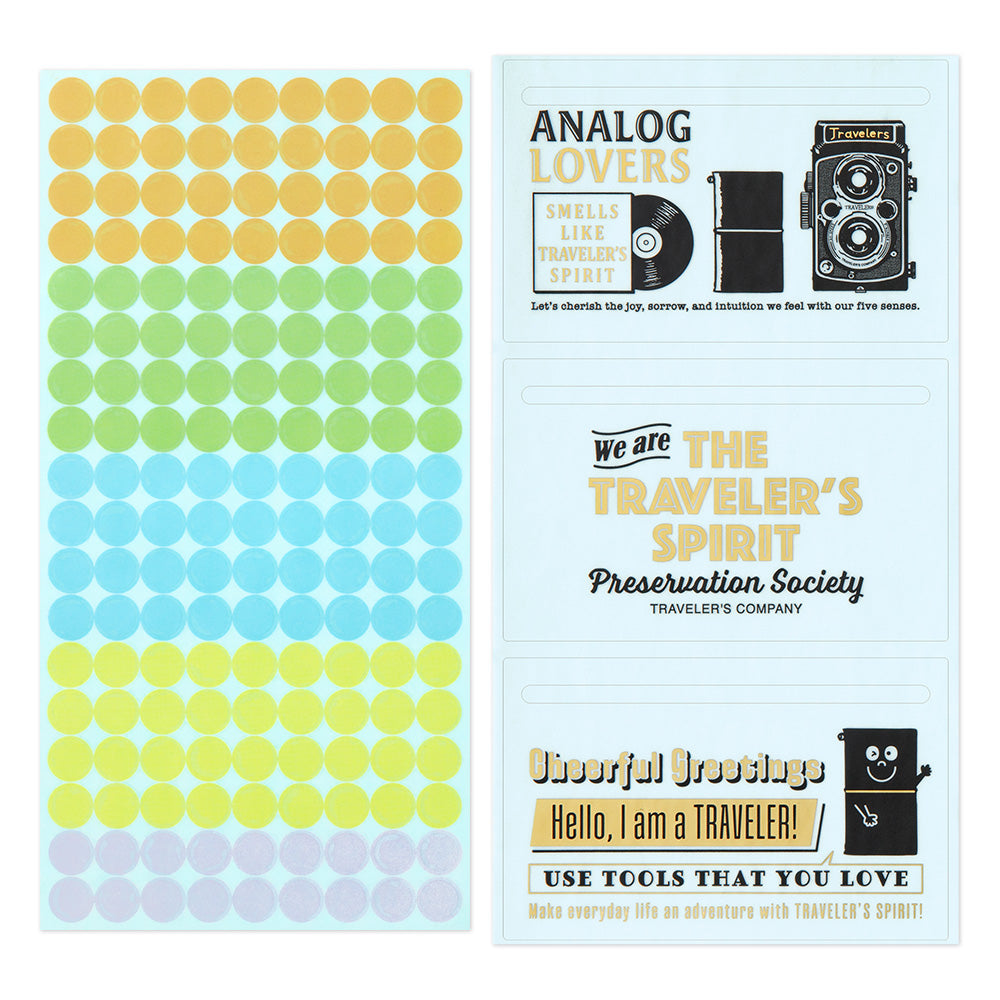Traveler's Notebook 2026 Diary Customize Sticker set
