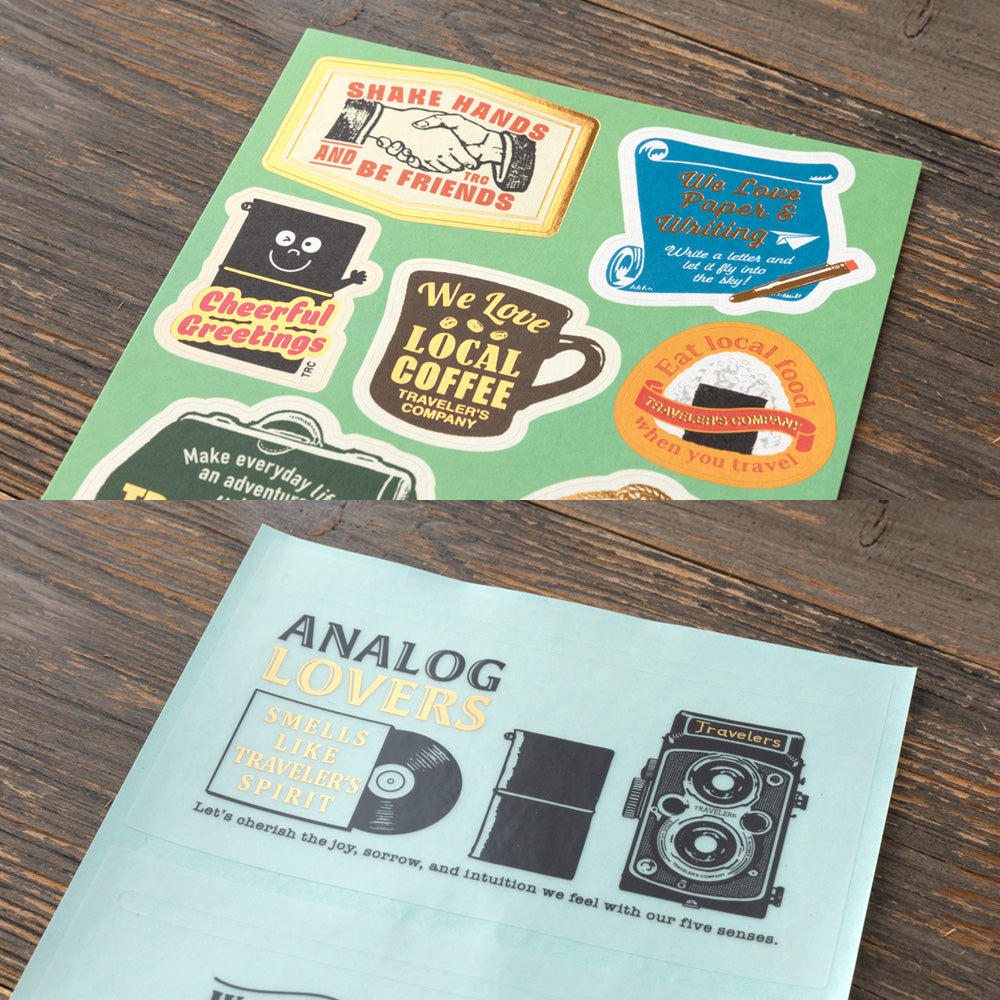 Traveler's Notebook 2026 Diary Customize Sticker set