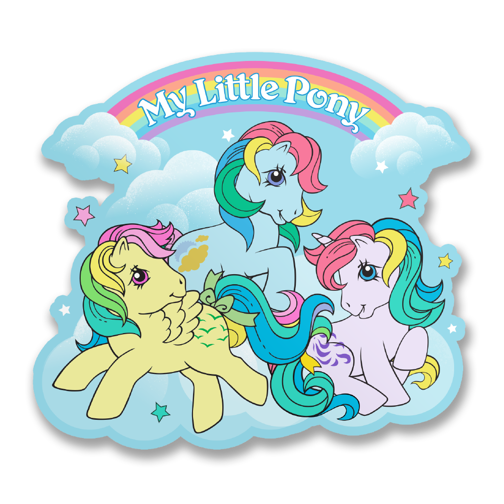 My Little Pony Vinyl Sticker Group