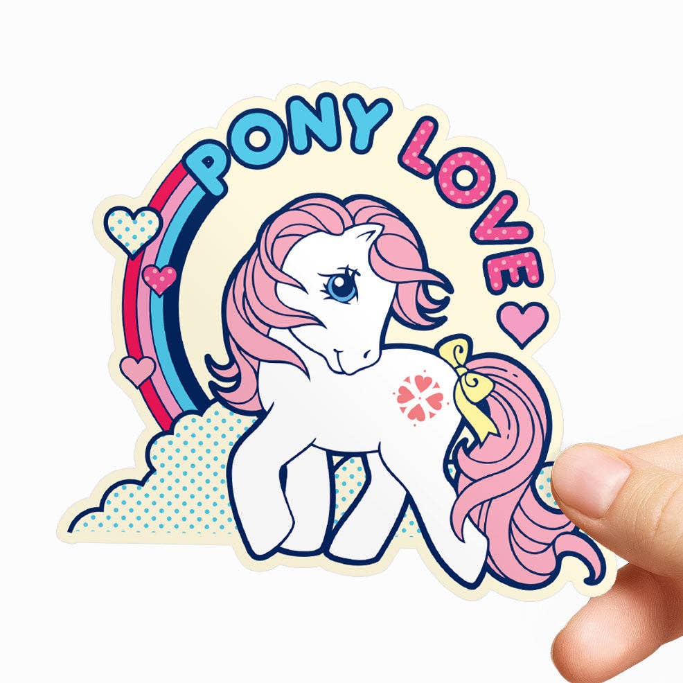 My Little Pony Vinyl Sticker Pony Love