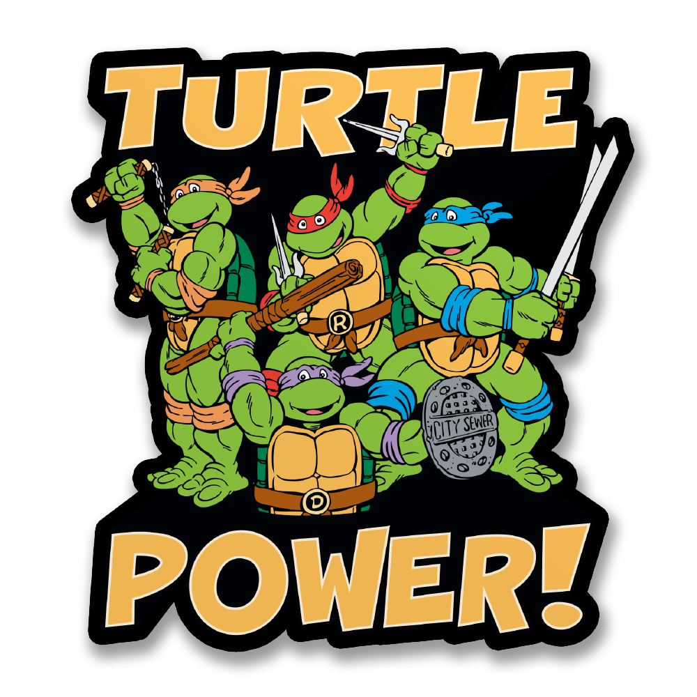 Teenage Mutant Ninja Turtles Vinyylitarra Turtle Power