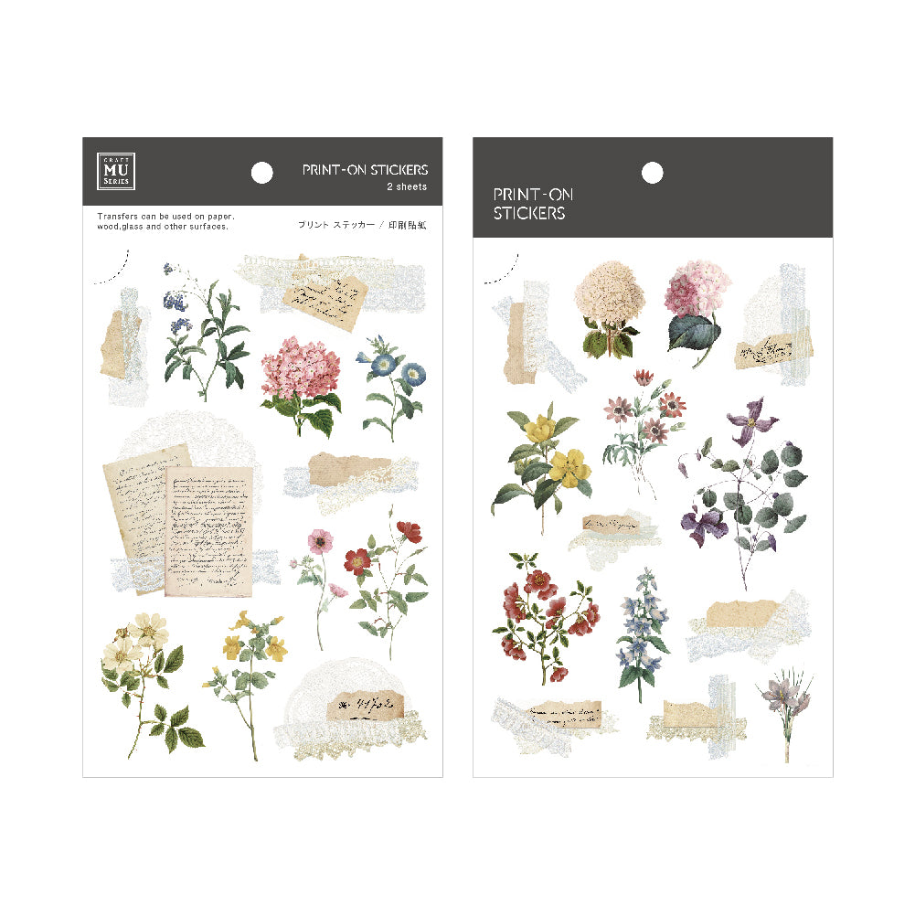 MU Life Style MU Print-ON Sticker 229