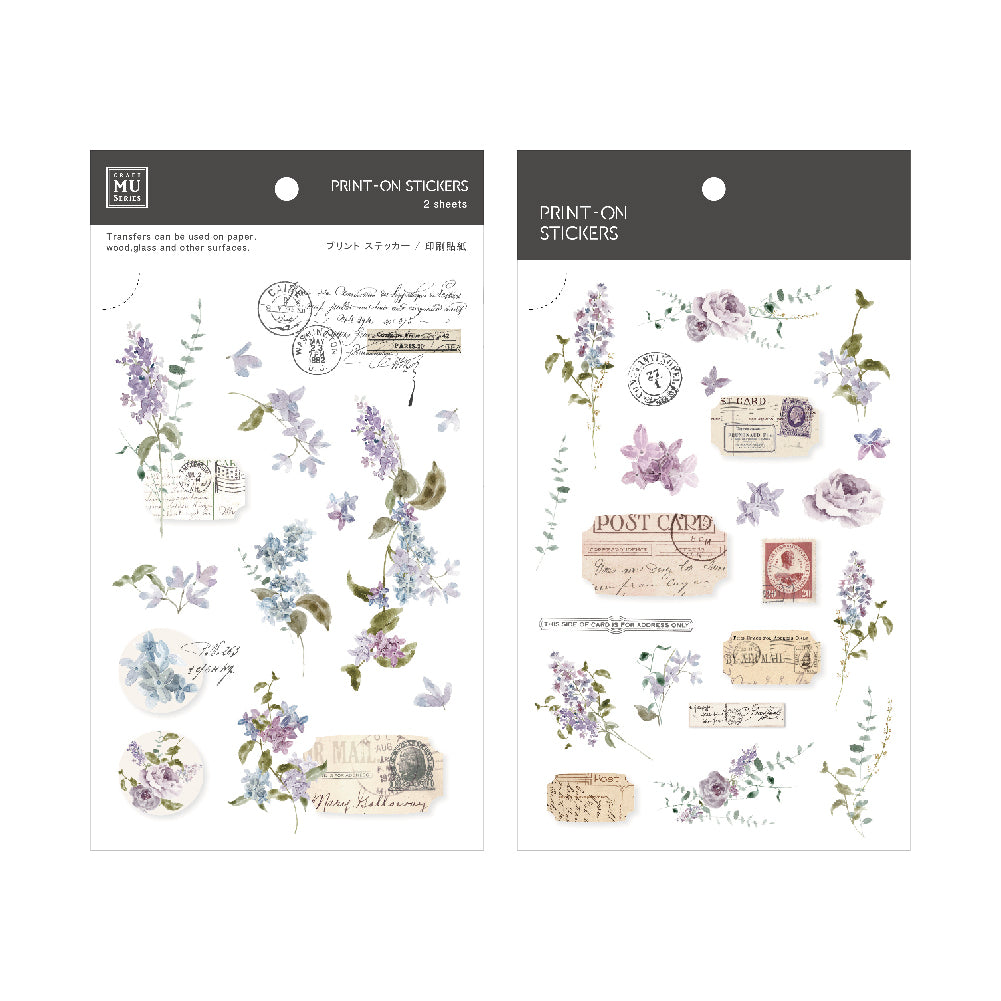 MU Life Style MU Print-ON Sticker 233