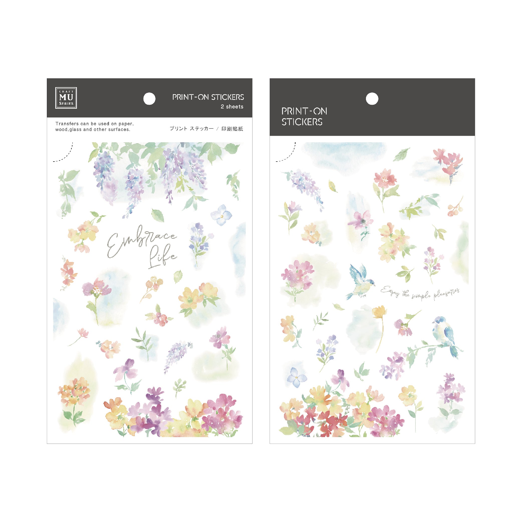 MU Life Style MU Print-ON Sticker 246