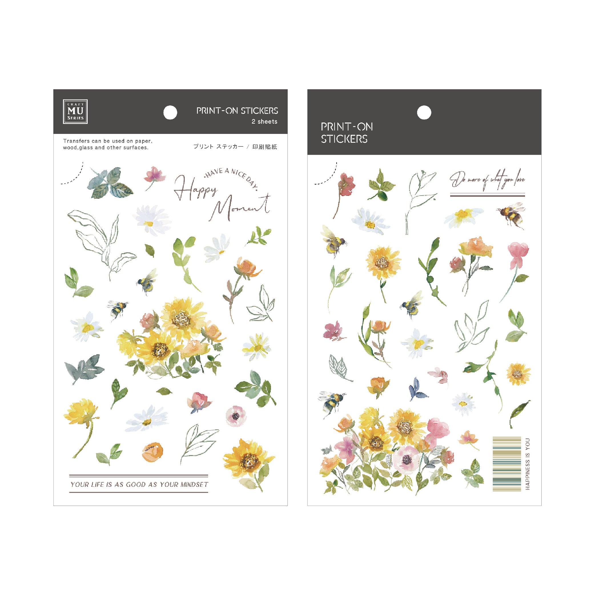 MU Life Style MU Print-ON Sticker 247