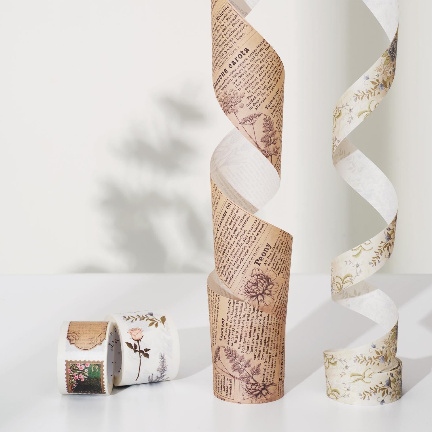 Petals & Parchment Washi Tape Sticker Set