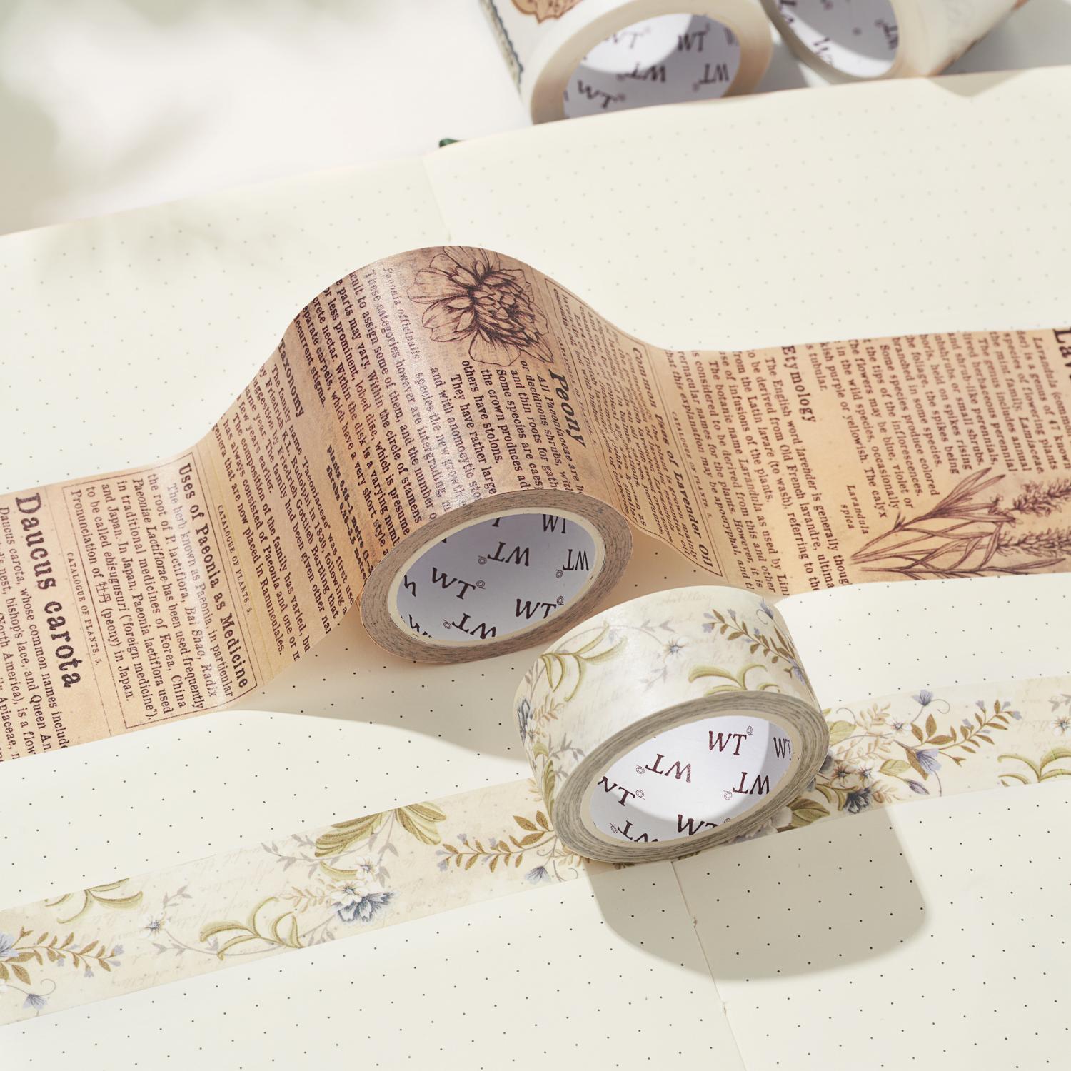 Petals & Parchment Washi Tape Sticker Set