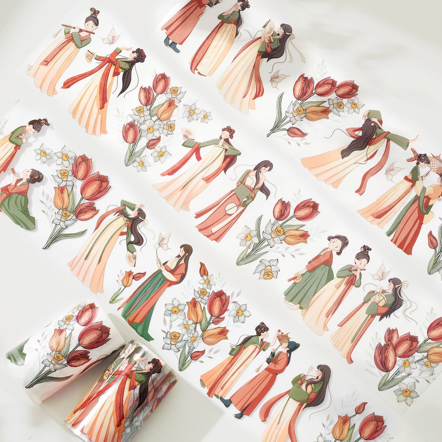 Hanfu Wide Washiteippi 70mm