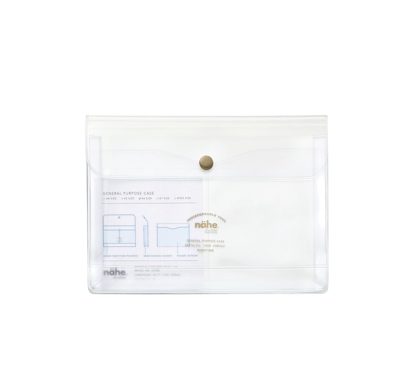 Hightide NÄHE General Purpose Case - A6 Clear2